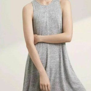 Aritzia Wilfred Free Rosa Grey Sleeveless Jersey Dress Size (S)